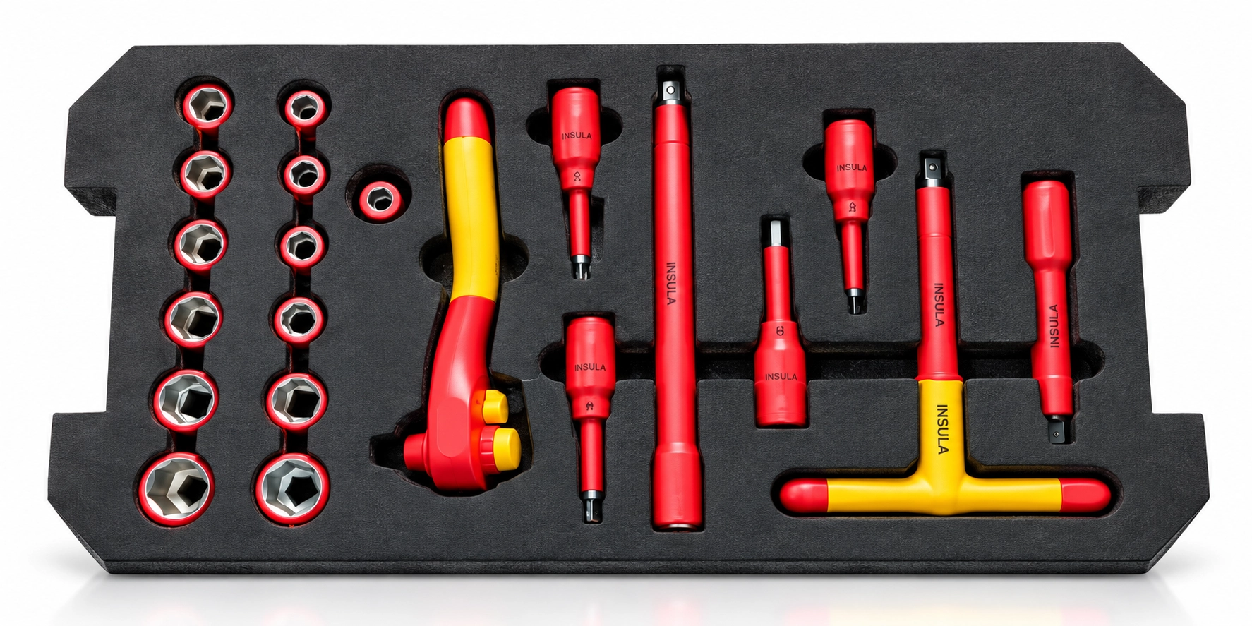 52-Pc Insulated Tool Set With Waterproof Case